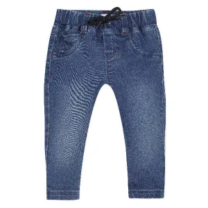Denim Jogger Trousers