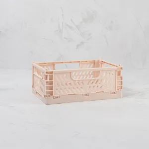 Desert Blush Tiny Folding Storage Crate