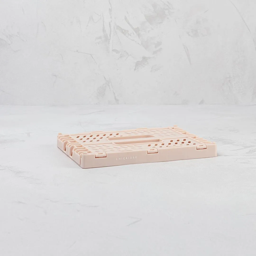 Desert Blush Tiny Folding Storage Crate
