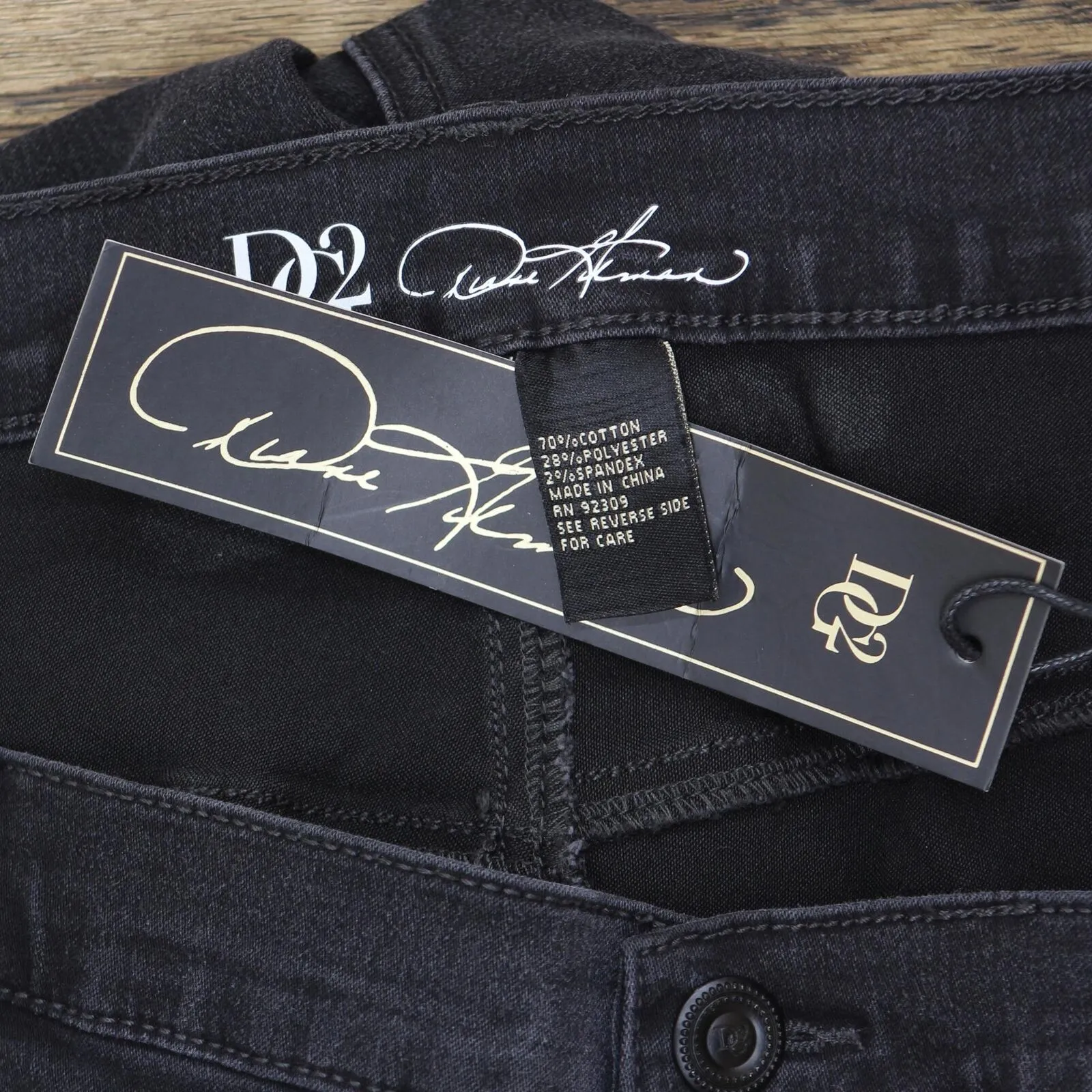 DG2 by Diane Gilman Plus Virtual Stretch Sequin Stripe Skinny Jeans