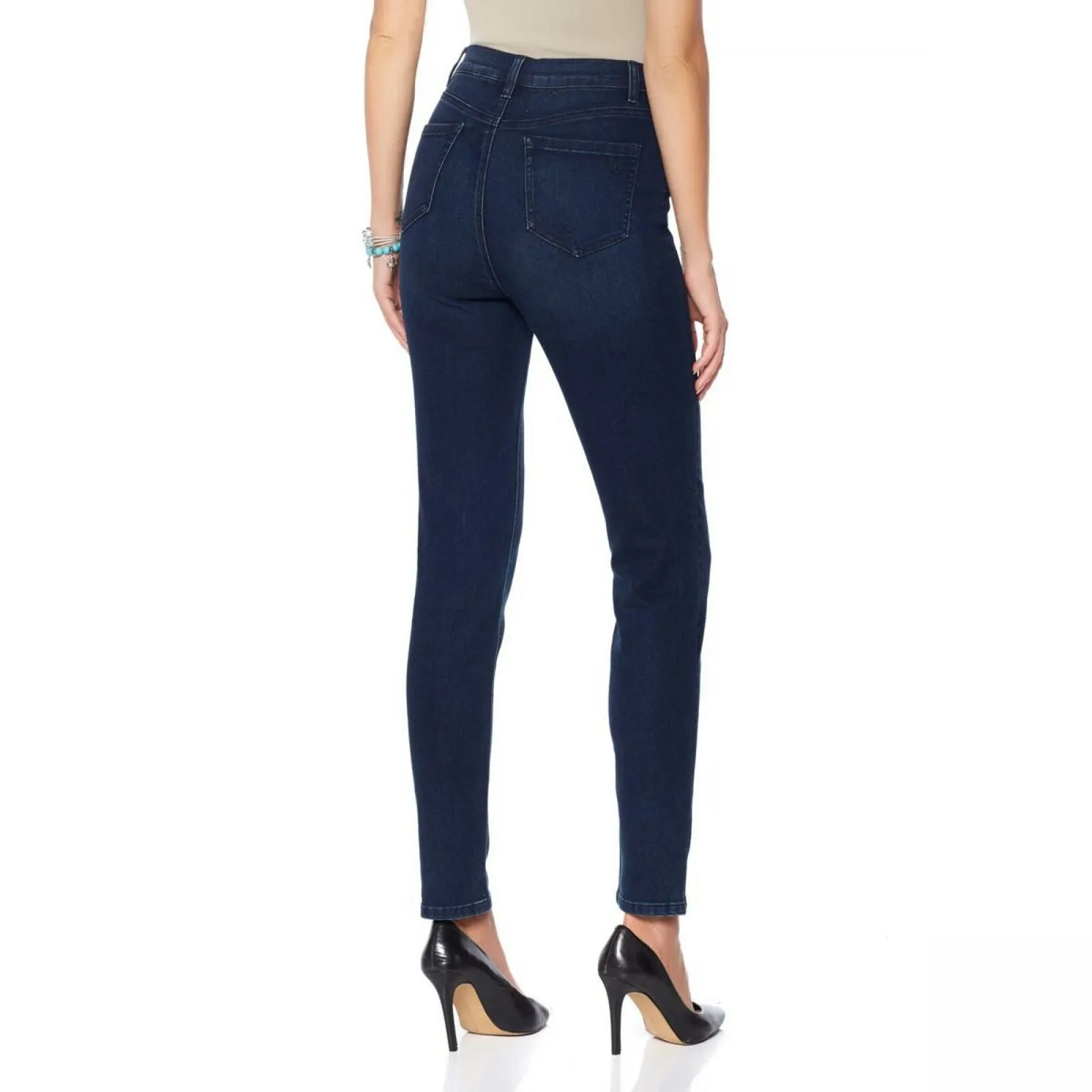 DG2 by Diane Gilman Women's Virtual Stretch Skinny Jeans