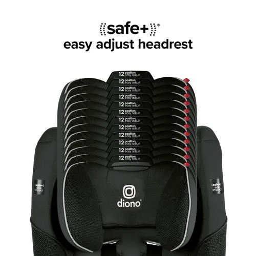 Diono - Convertible Car Seat Radian 3QXT SafePlus Latch - Black Jet
