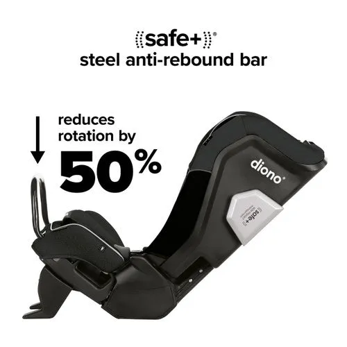 Diono - Convertible Car Seat Radian 3QXT SafePlus Latch - Black Jet