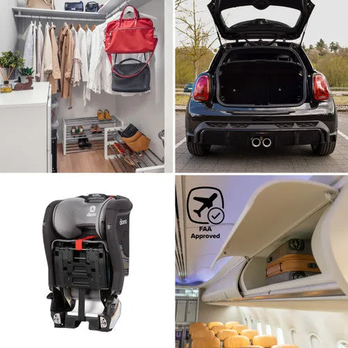 Diono - Convertible Car Seat Radian 3RXT SafePlus Latch - Gray Slate