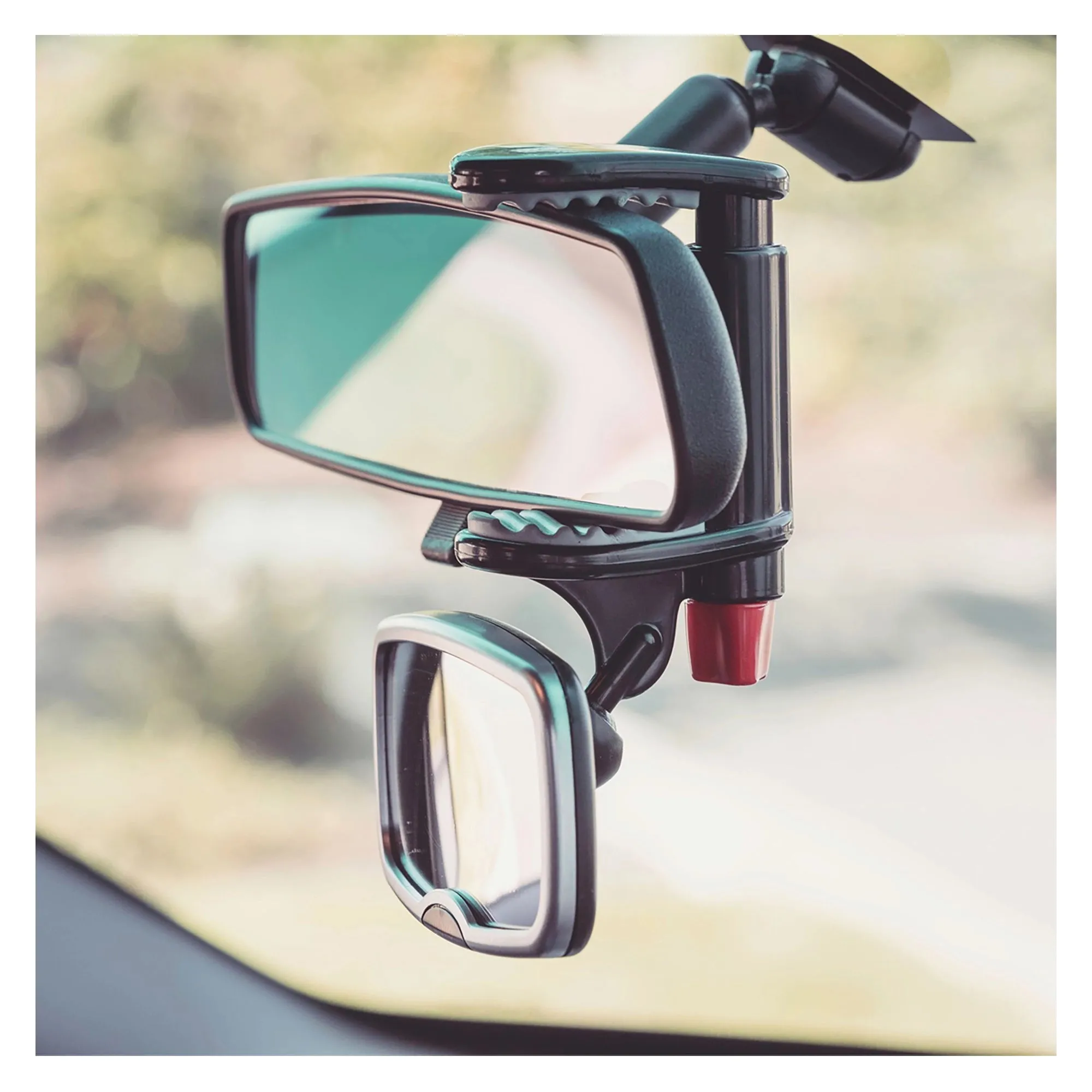Diono Mirror - Easy View and See Me Too In the Car Accessories, Silver