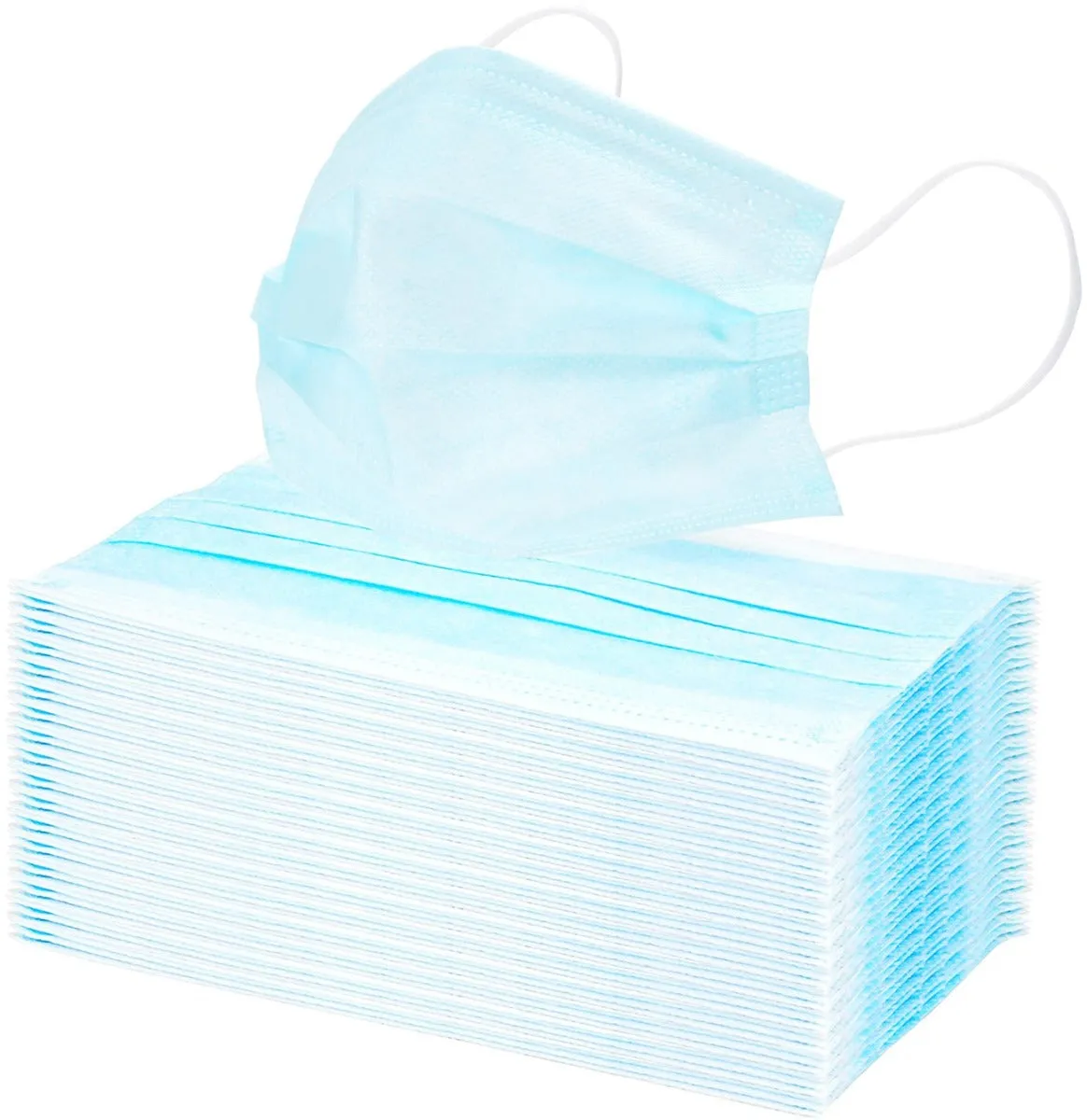 Disposable 3 Ply Face Mask Blue. 50pcs