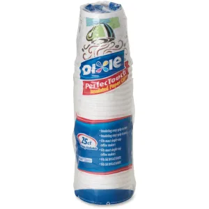 Dixie PerfecTouch Insulated Paper Hot Coffee Cups by GP Pro