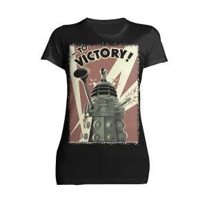 Doctor Who Propoganda Dalek Official Women's T-shirt