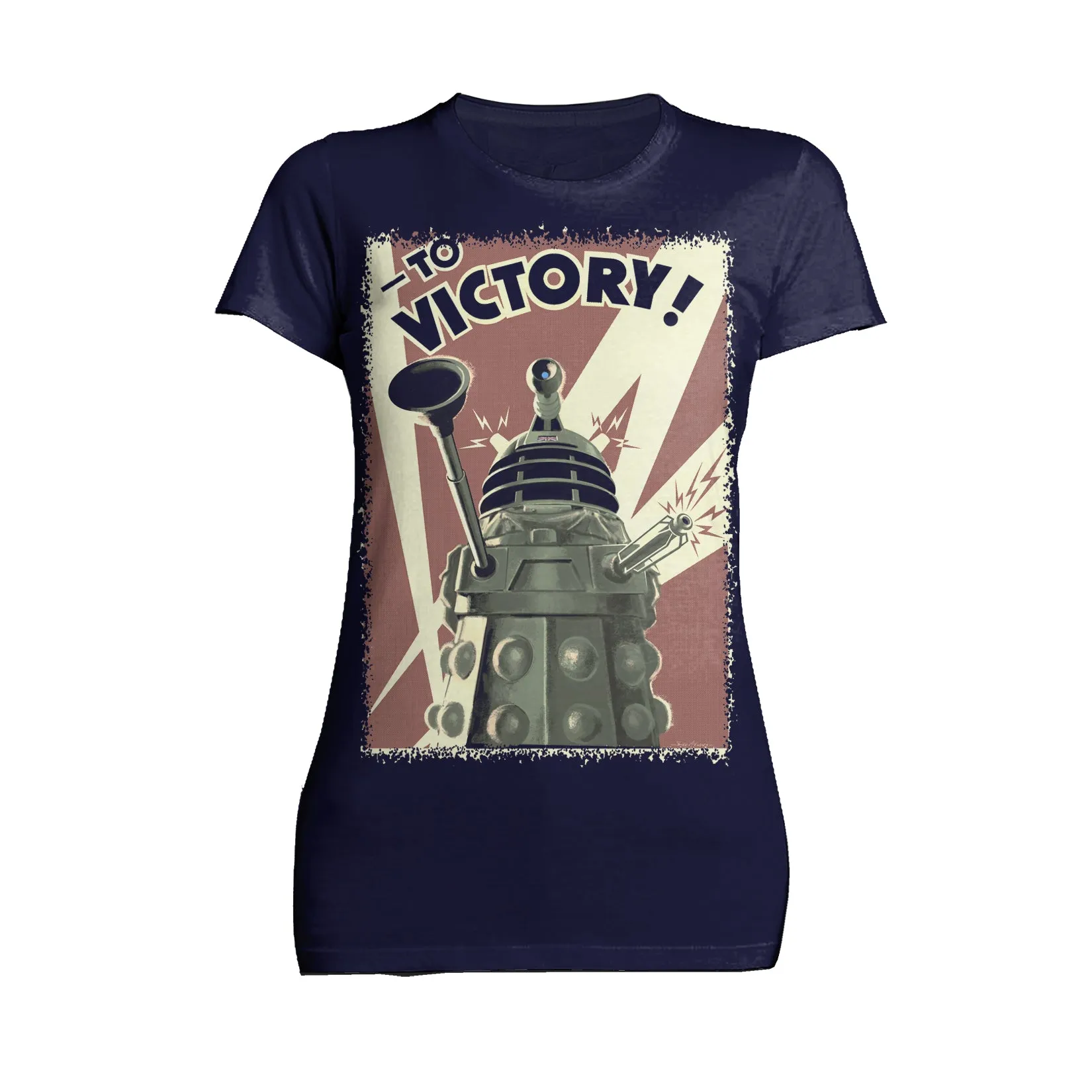 Doctor Who Propoganda Dalek Official Women's T-shirt