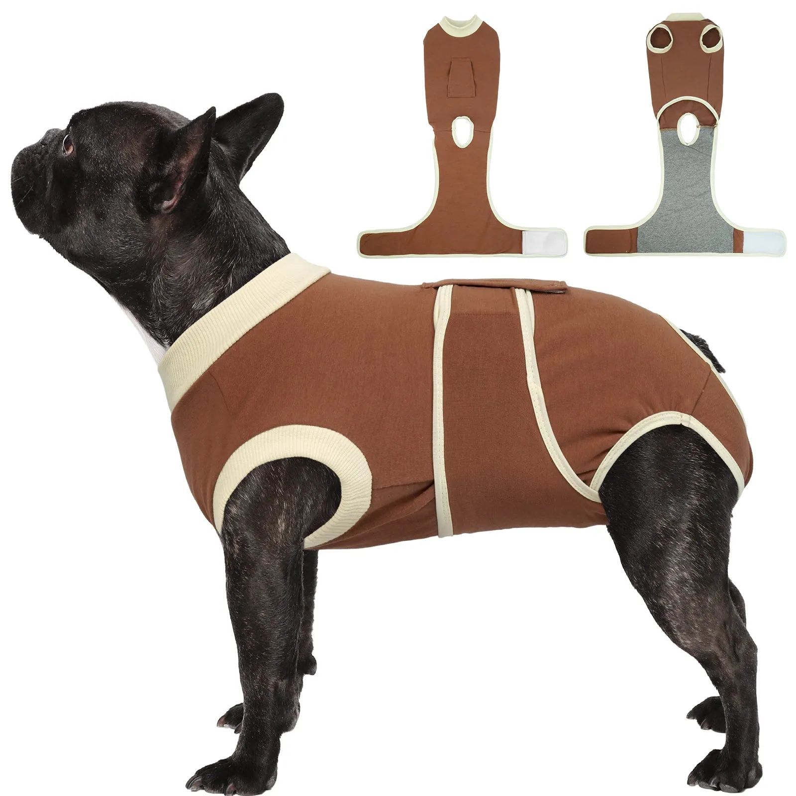 Dog Recovery Suit Soft Dog Onesie Dog Surgical Suit