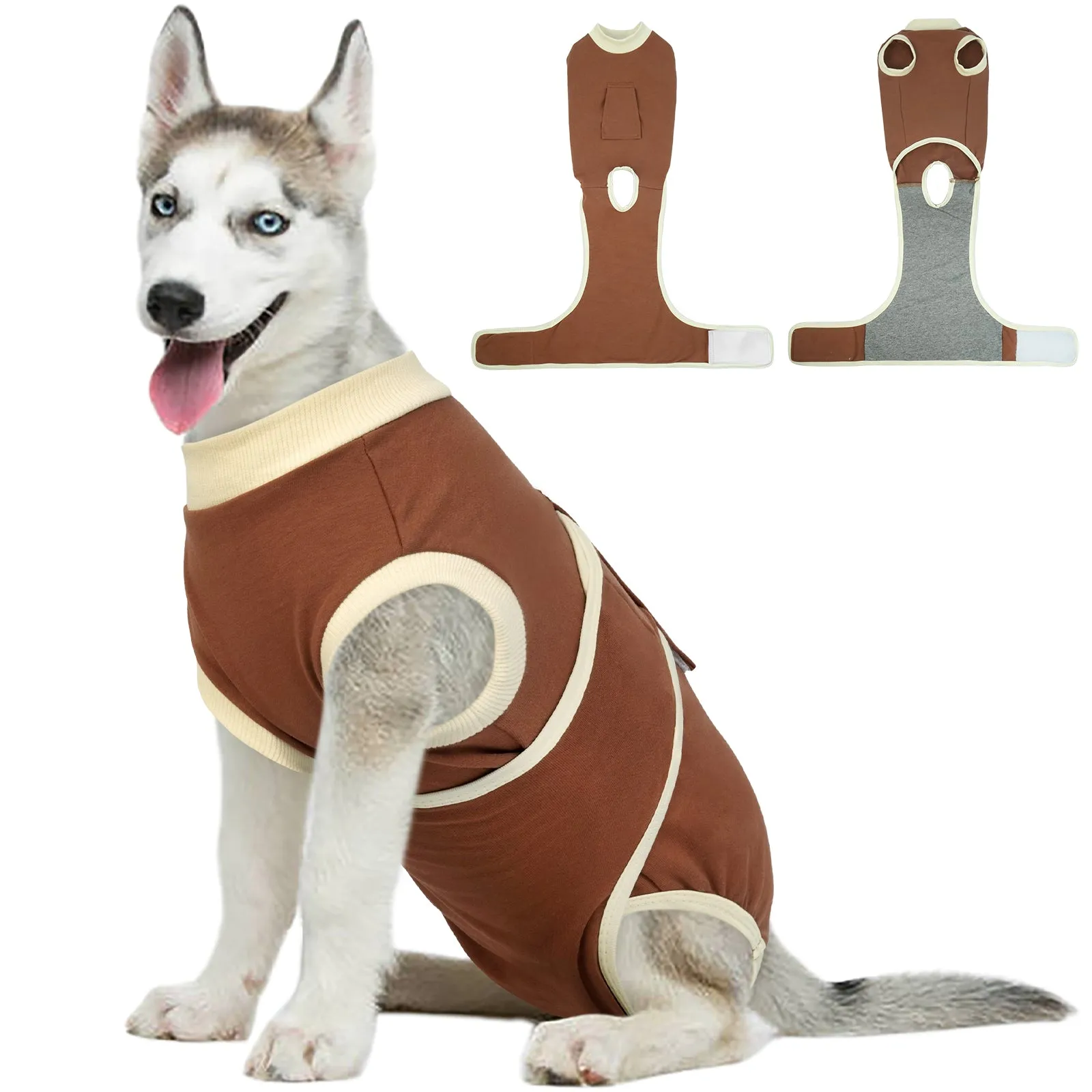 Dog Recovery Suit Soft Dog Onesie Dog Surgical Suit