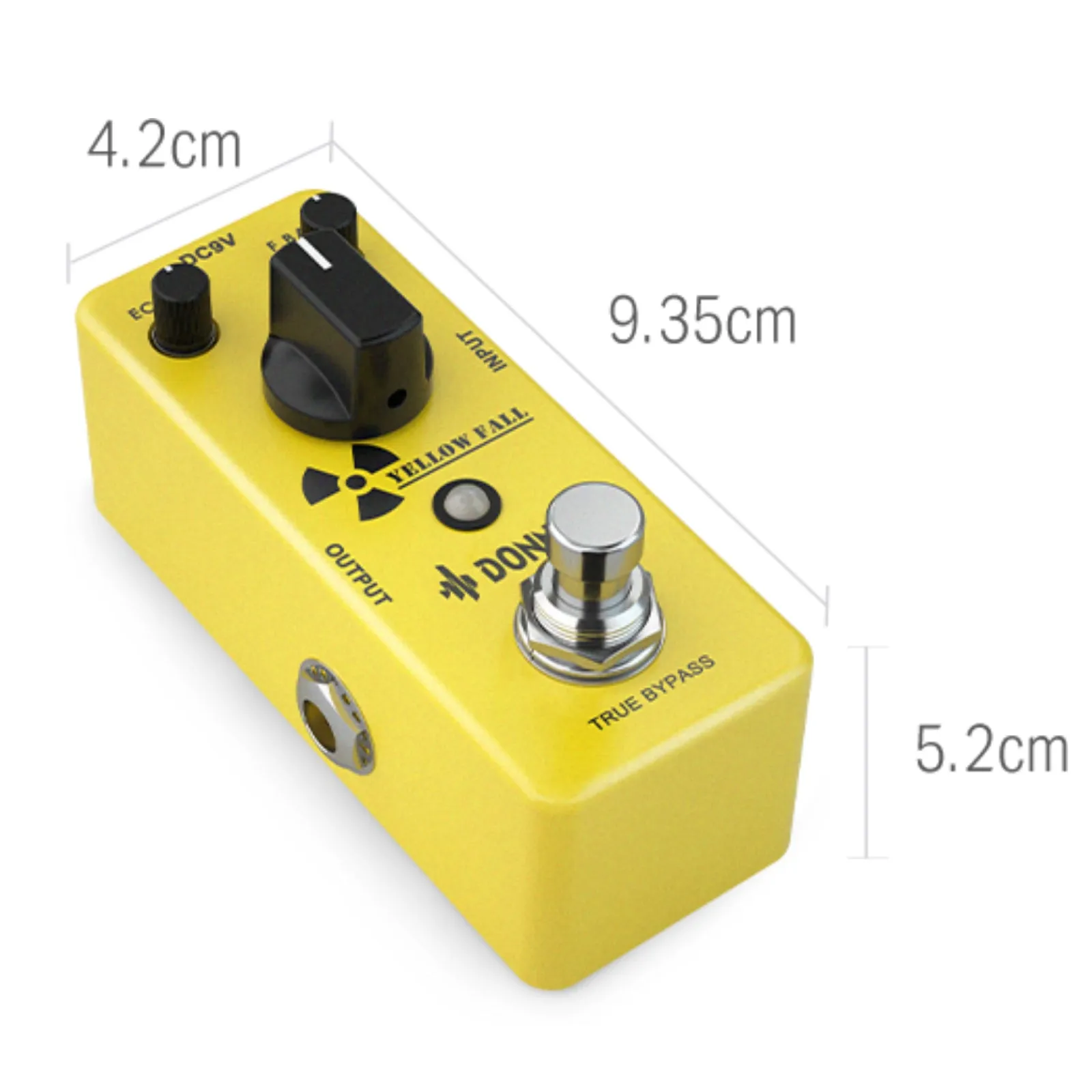 Donner Yellow Fall Delay Guitar Effect Pedal True Bypass