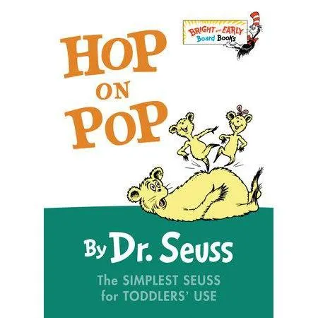 Dr. Seuss Bright & Early Board Books: Hop on Pop (Mini Board Book)