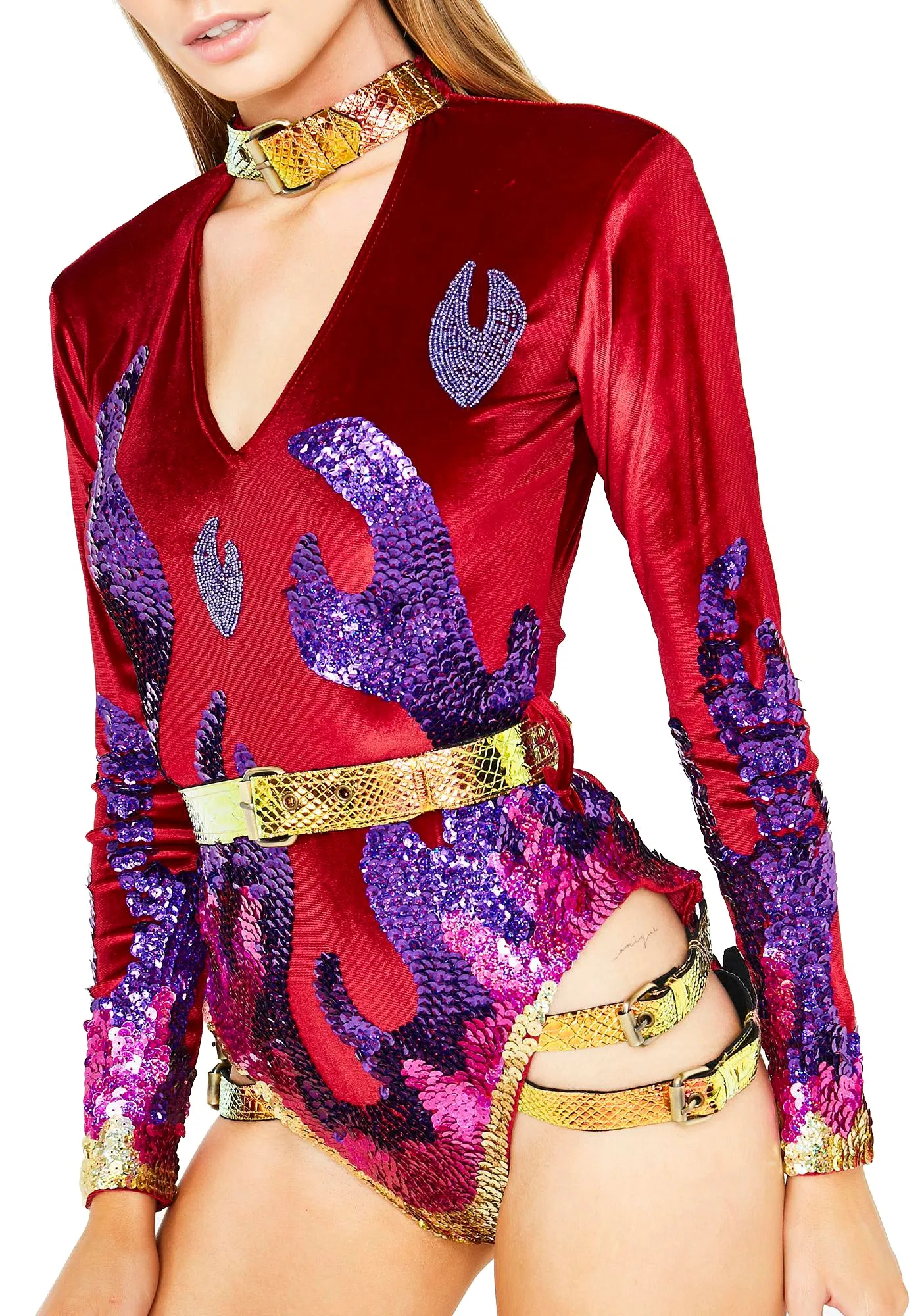 Dragon-Tamer Harness Bodysuit