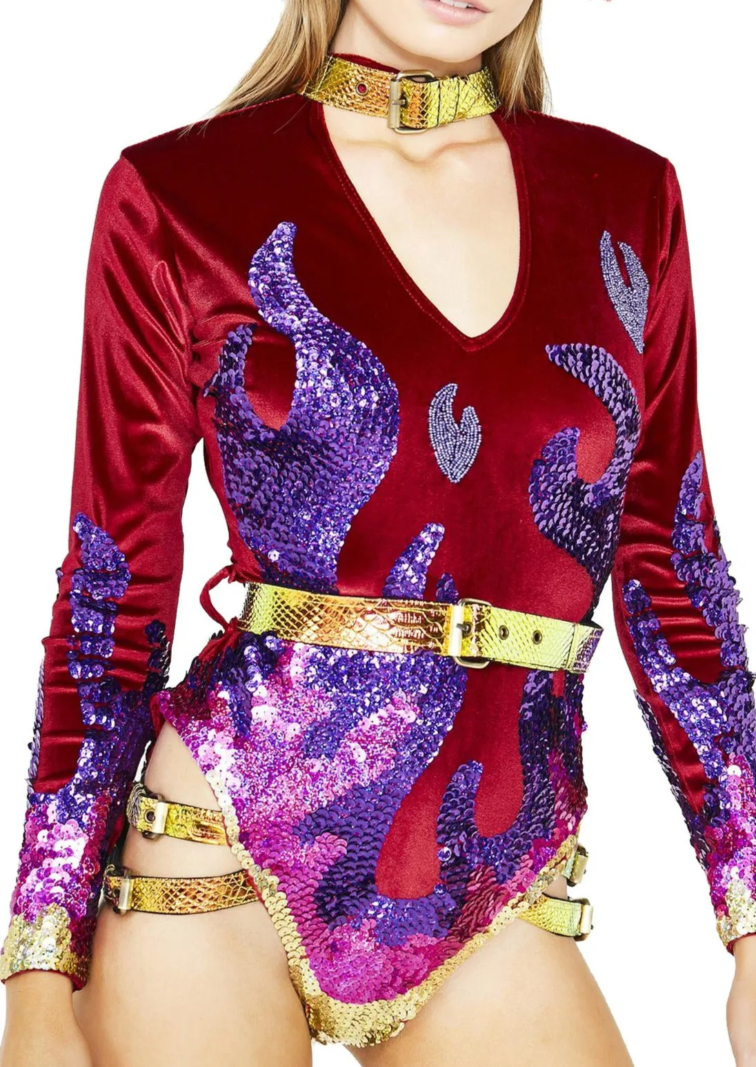 Dragon-Tamer Harness Bodysuit