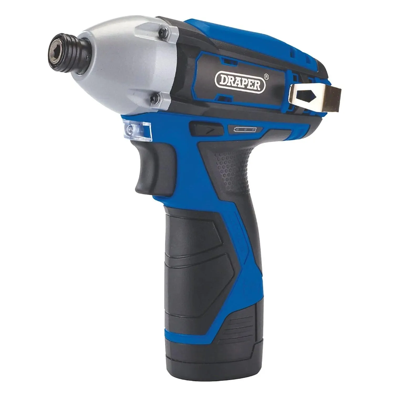 Draper 20847 Cordless Impact Driver Kit with Rechargeable 10.8V Li-ion Battery & 1hr Fast Charger