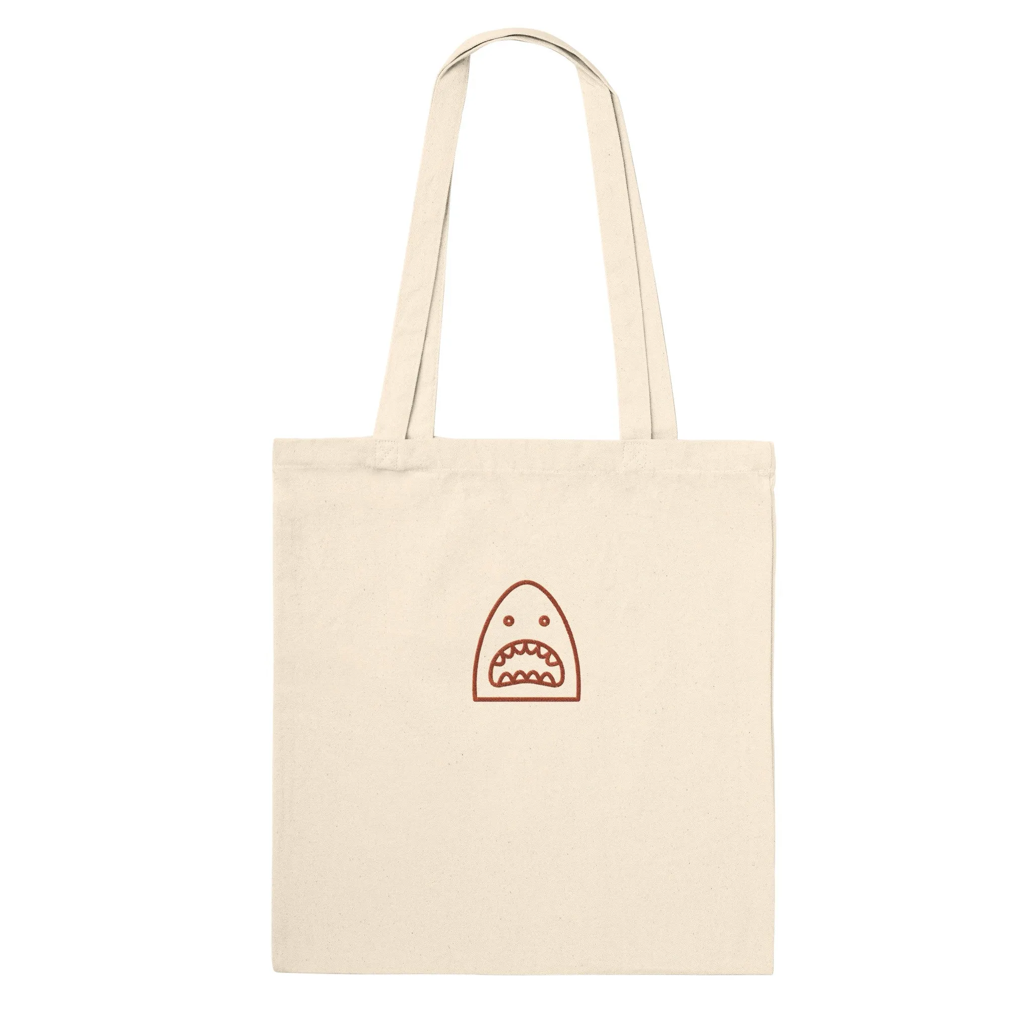 Eco-Friendly Long Handle Tote Bag - Reinforced Stitching, 100% Cotton, Perfect for Everyday Use