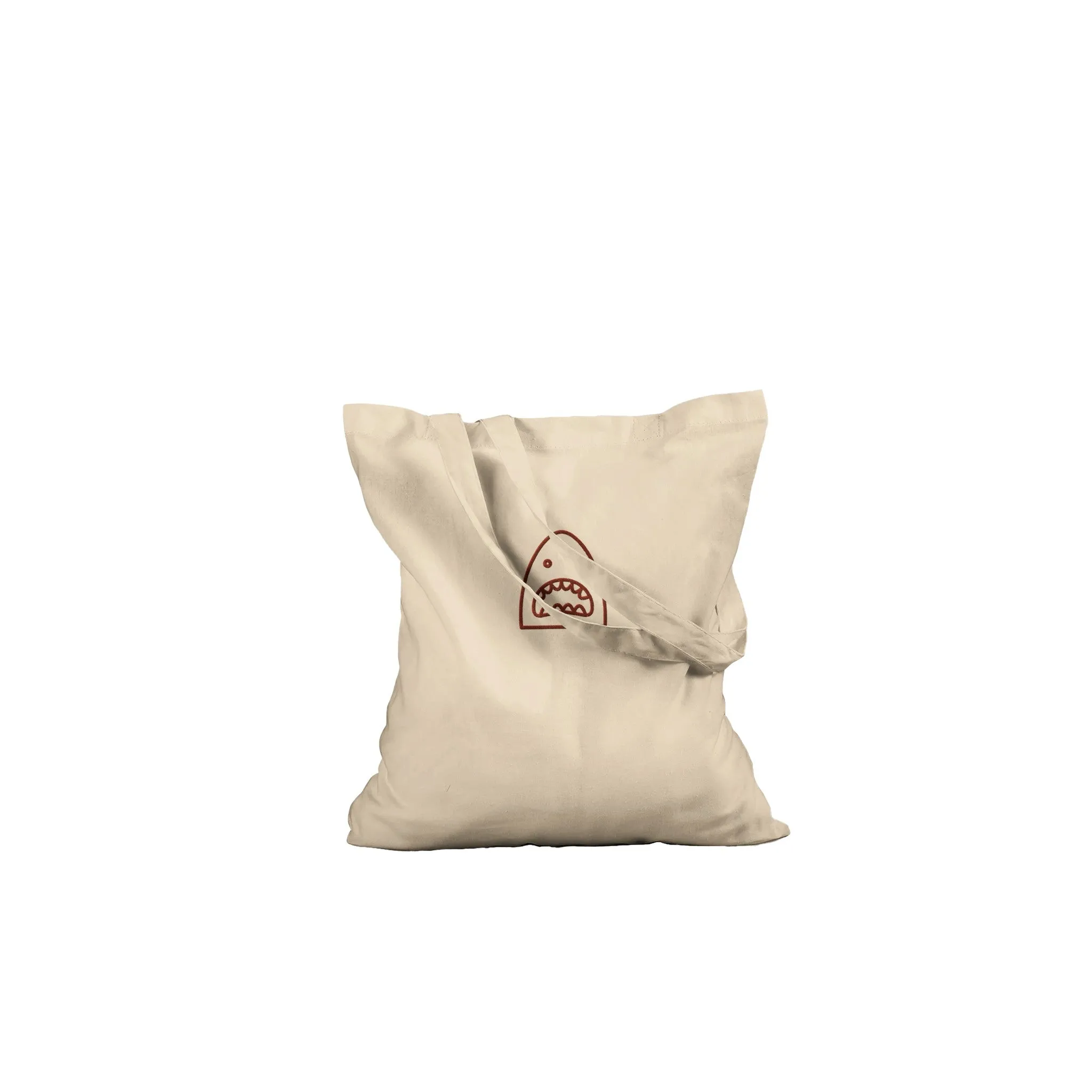 Eco-Friendly Long Handle Tote Bag - Reinforced Stitching, 100% Cotton, Perfect for Everyday Use