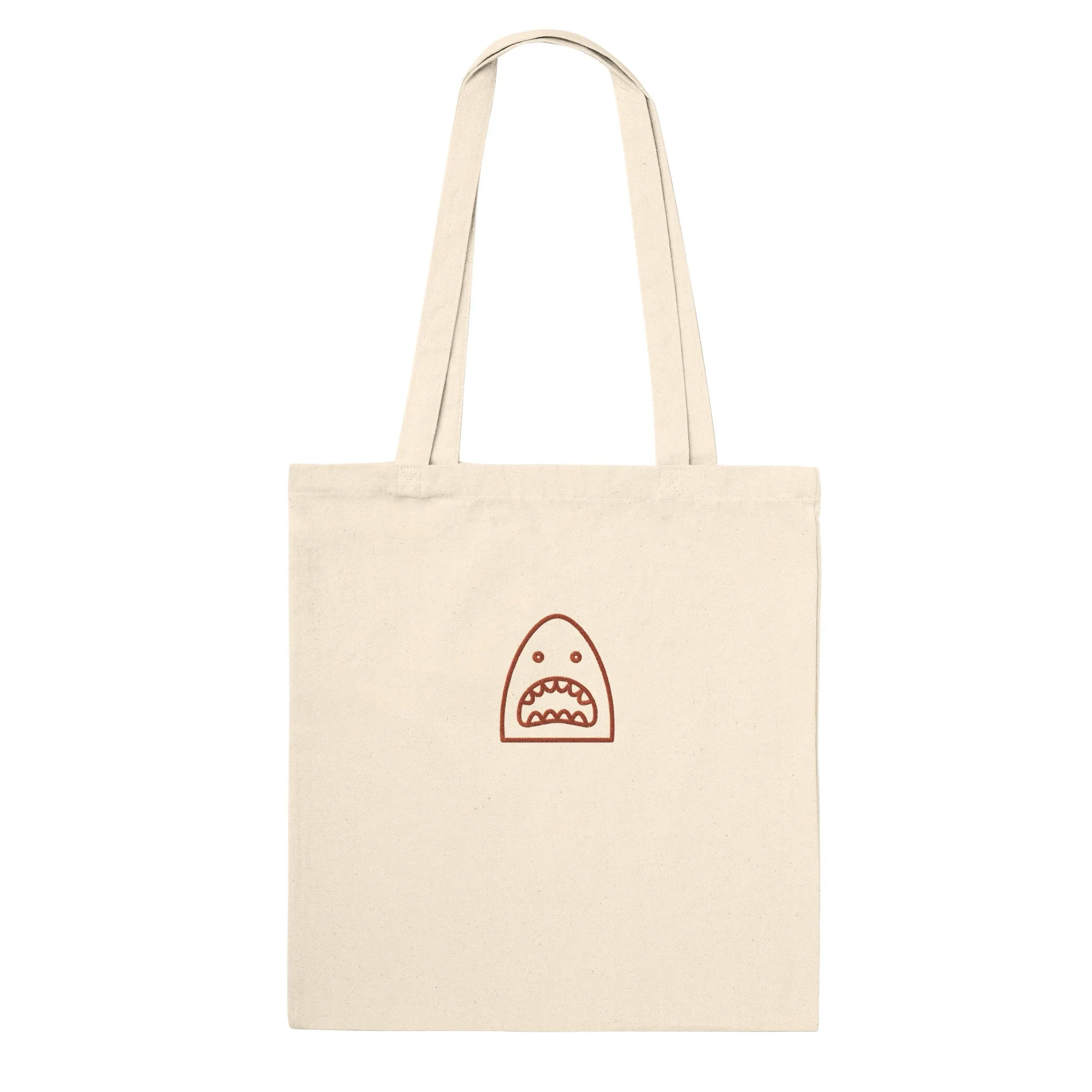 Eco-Friendly Long Handle Tote Bag - Reinforced Stitching, 100% Cotton, Perfect for Everyday Use