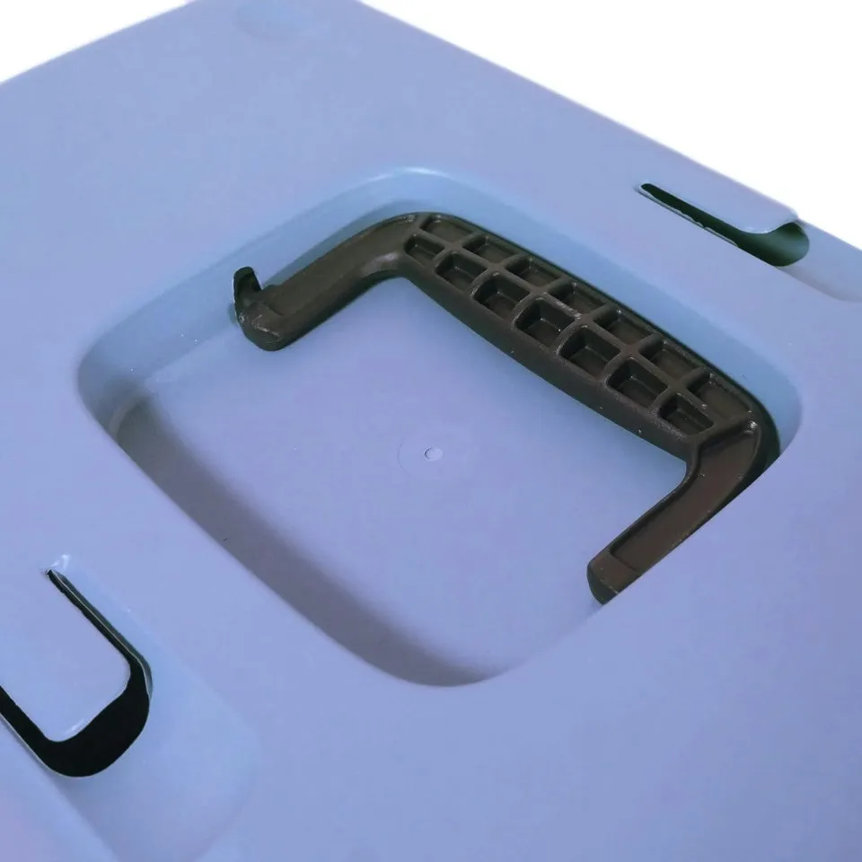 Eco Line Plastic Carrier Small Slate Blue/Black