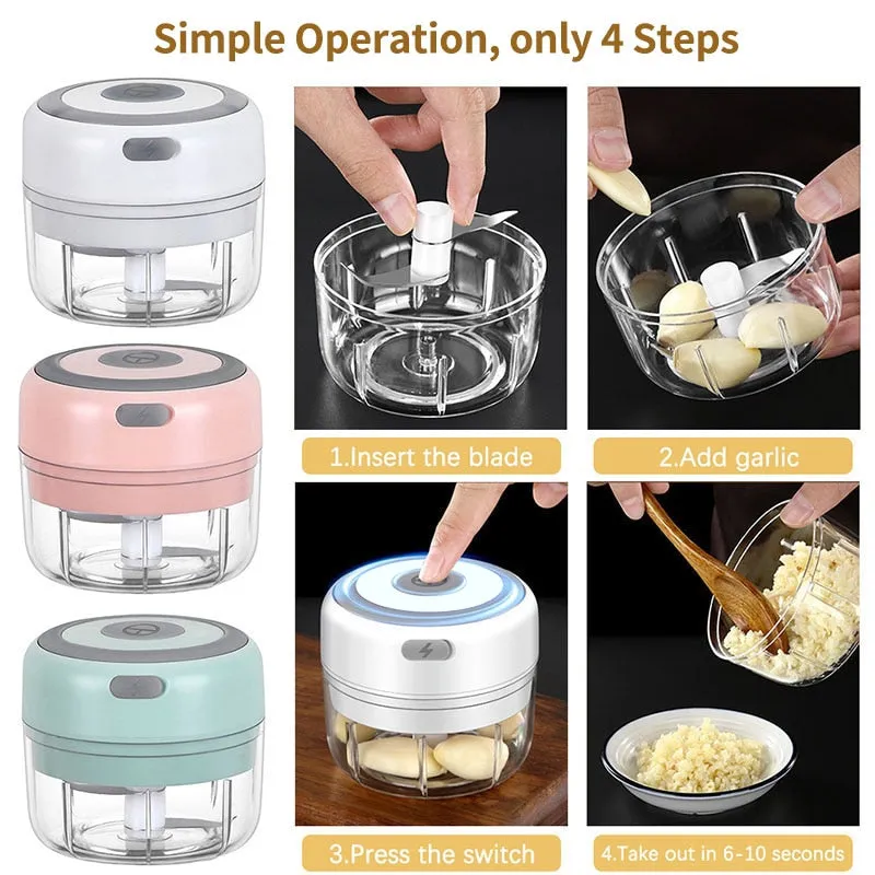 Electric Mini Food Blender - Jennyhome