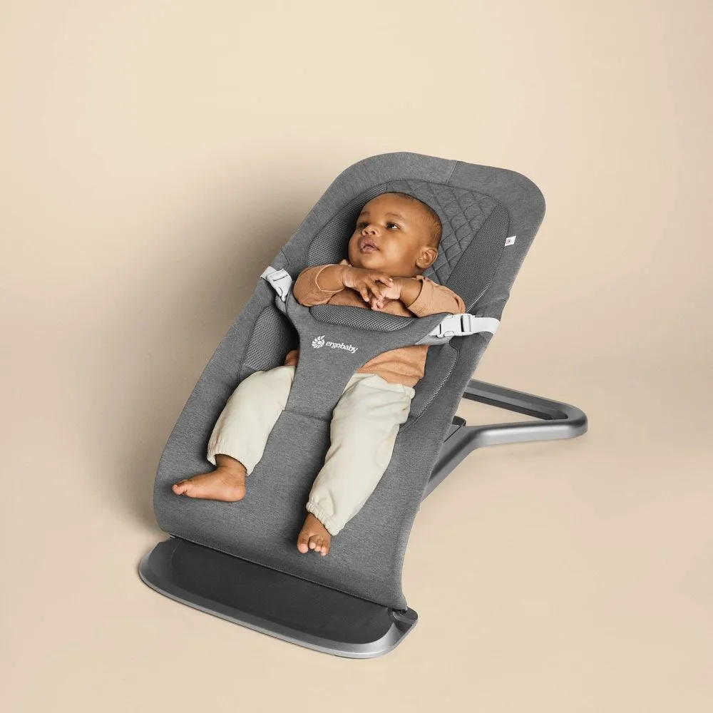 Ergobaby 3-in-1 Evolve Bouncer (Charcoal Grey)