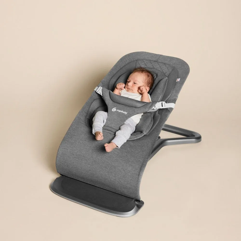 Ergobaby 3-in-1 Evolve Bouncer (Charcoal Grey)