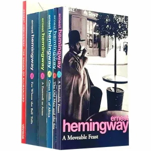 Ernest Hemingway 6 Books Collection Set A Farewell to Arms, A Moveable Feast NEW