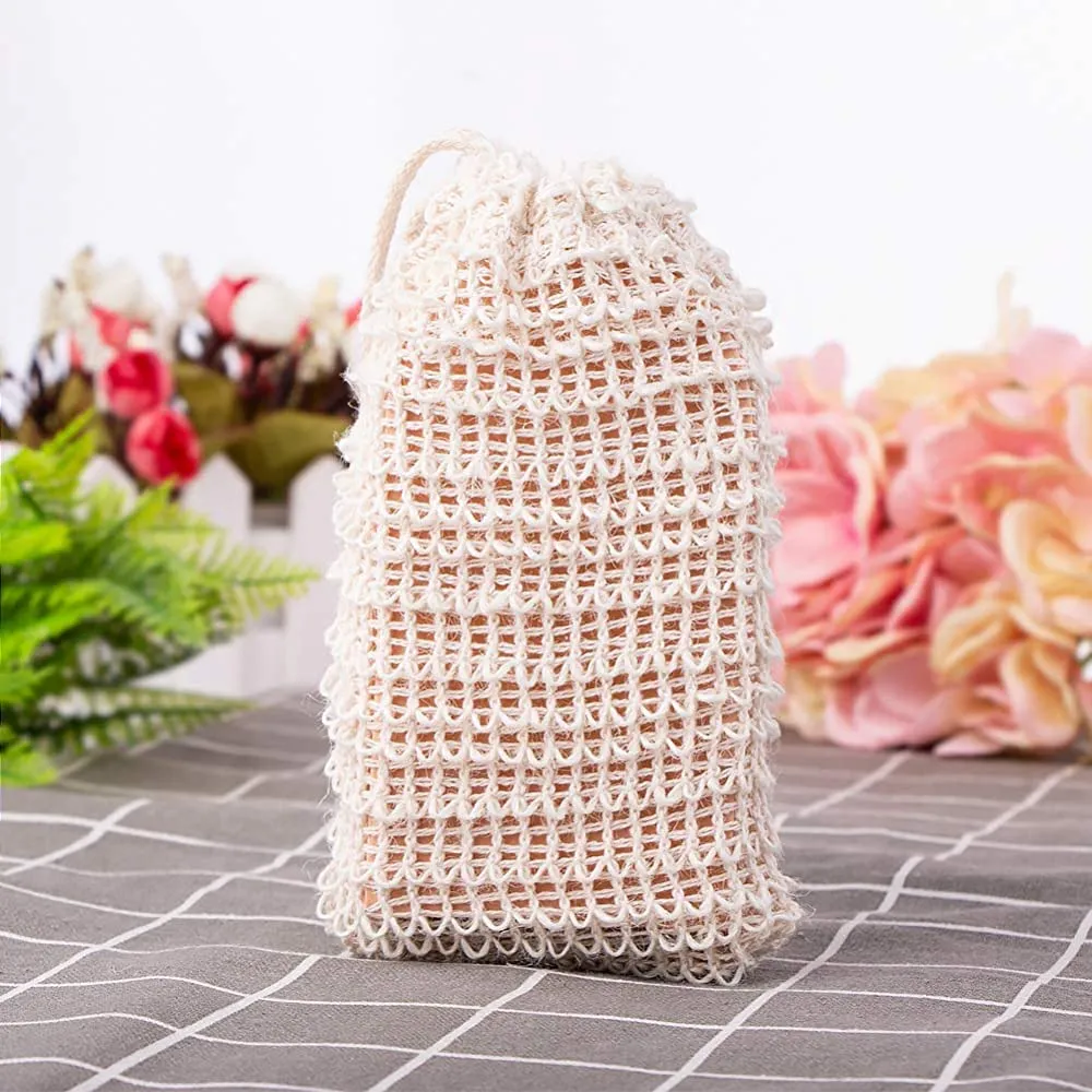 Exfoliating Natural Soap Shower Reusable Bath Bags