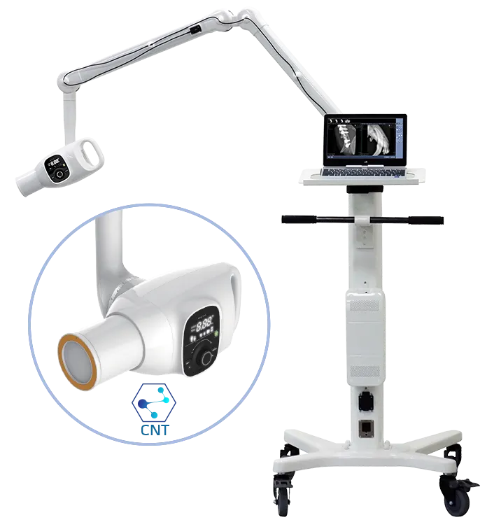 EzRay X Ray Vet Cart & Sensor w/Laptop