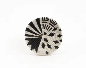 Fani Black   White 6" Basket