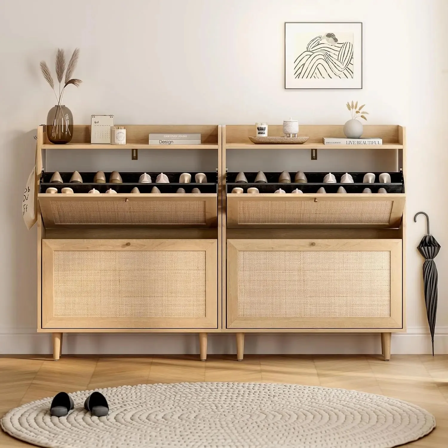 Farm house  Shoe Cabinet