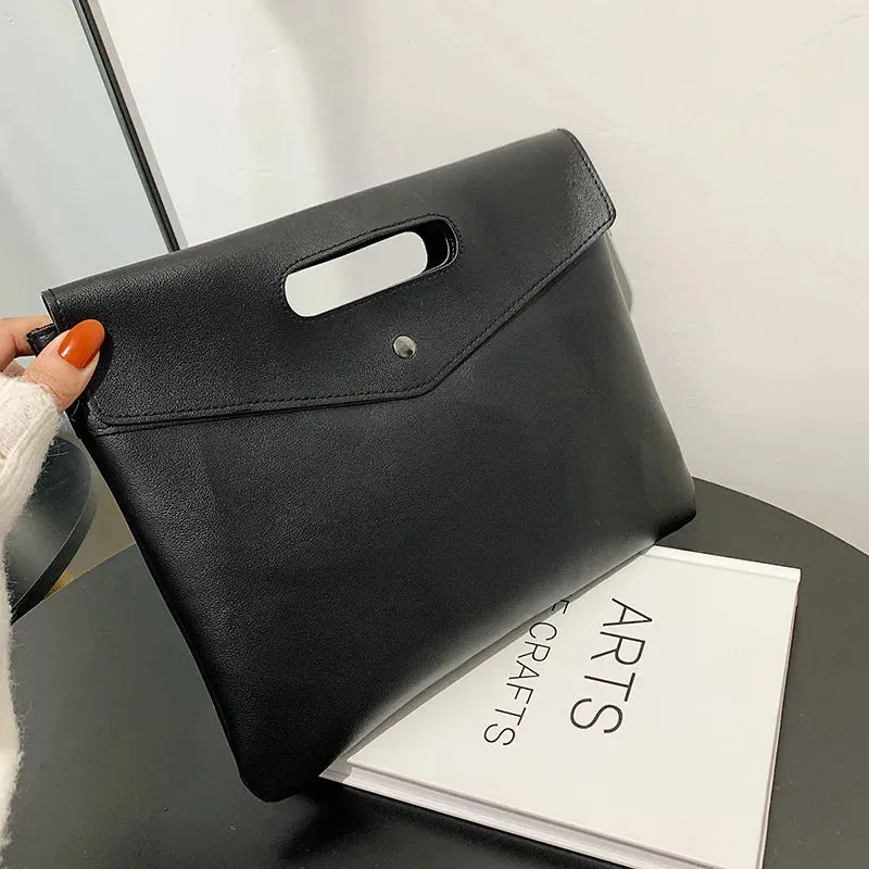 Fashionable Square Bag for Women, Two Tone Clutch Bag for Rookies & White-Collar Workers