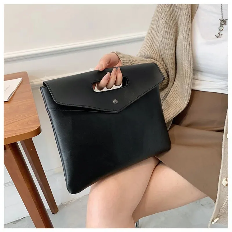 Fashionable Square Bag for Women, Two Tone Clutch Bag for Rookies & White-Collar Workers