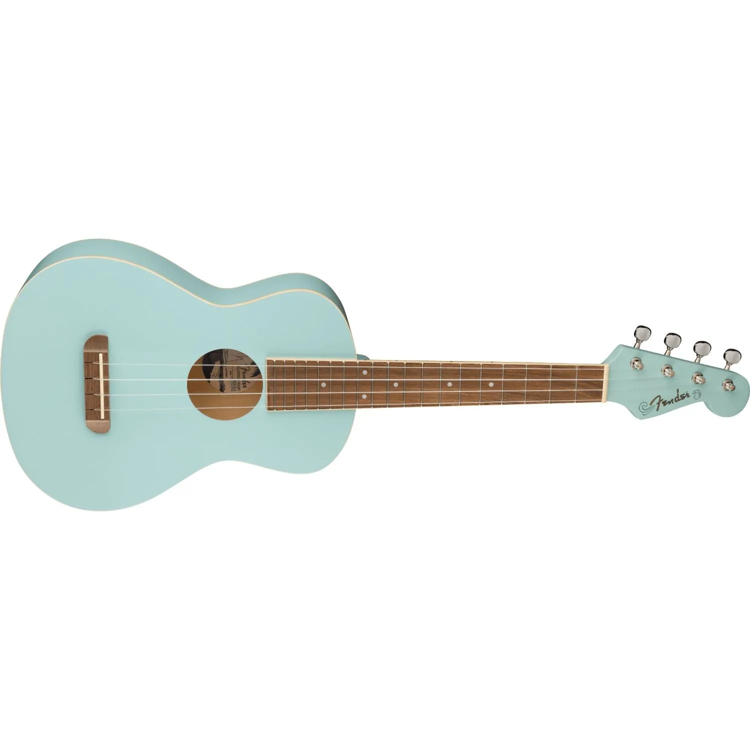 Fender Avalon Tenor Ukulele, Daphne Blue