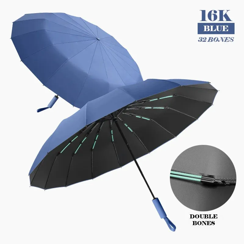 FLEX&COZY® Reinforced Fully Automatic Umbrella - Large Size, 108p