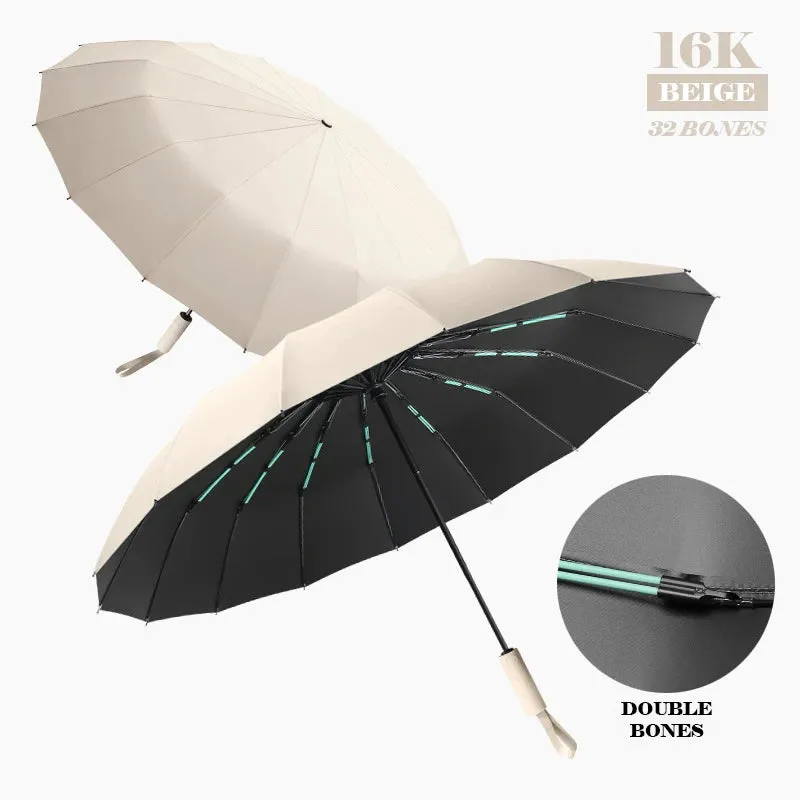 FLEX&COZY® Reinforced Fully Automatic Umbrella - Large Size, 108p