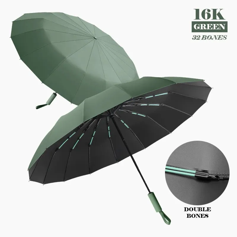 FLEX&COZY® Reinforced Fully Automatic Umbrella - Large Size, 108p