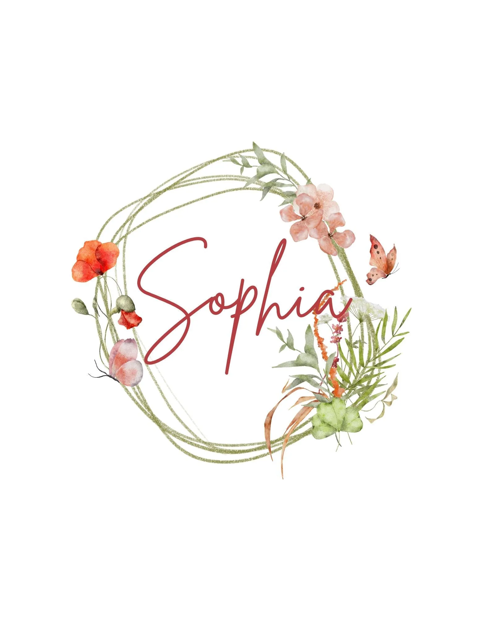 Floral Print Customisable Tote Bag