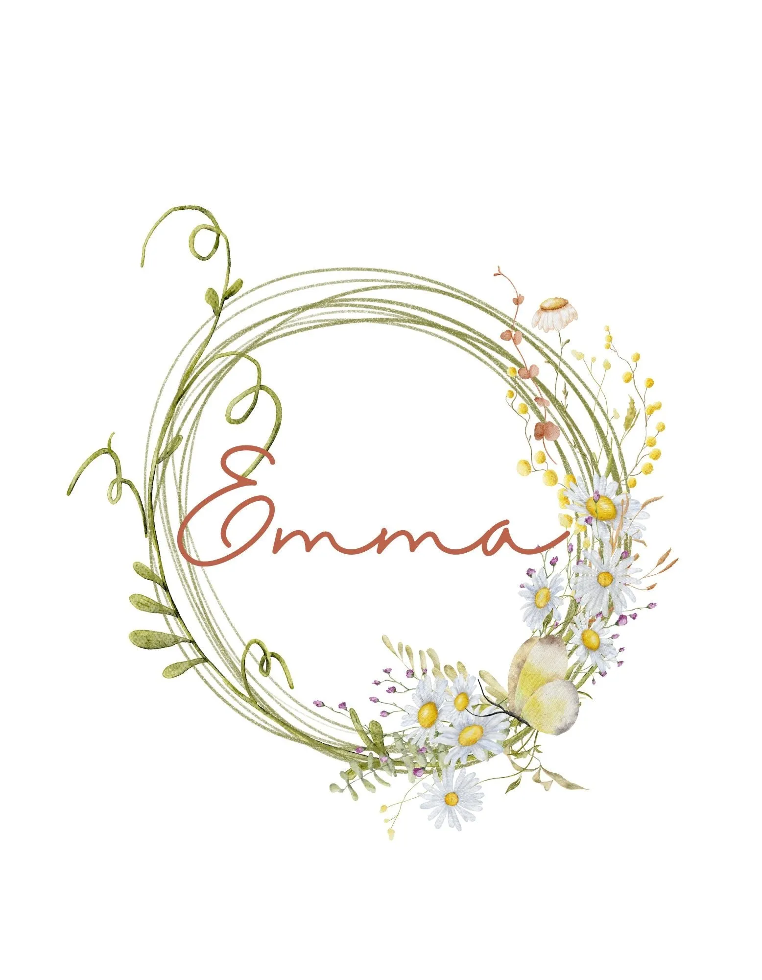 Floral Print Customisable Tote Bag