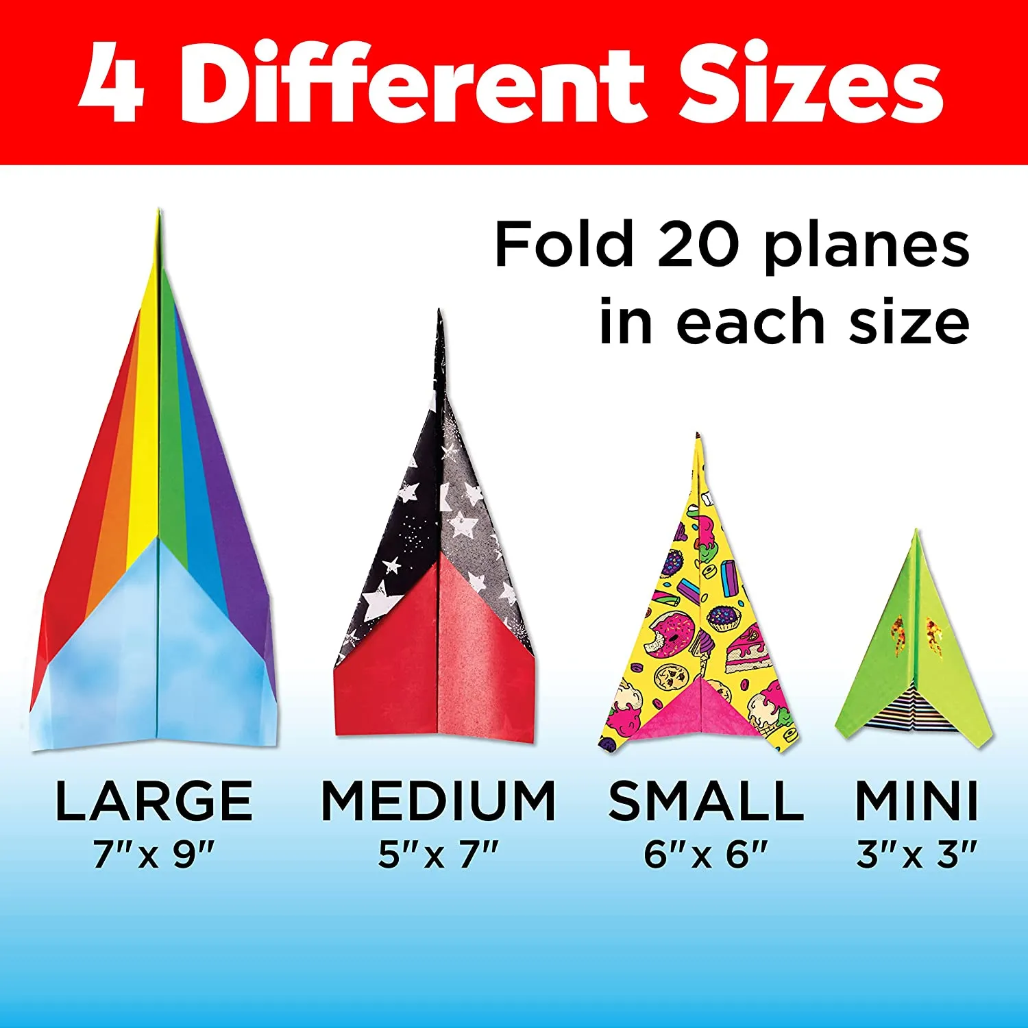 Fold & Launch Paper Airplanes