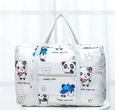 Foldable Travel Duffel Bag Tote Carry On Luggage Bag For Women
