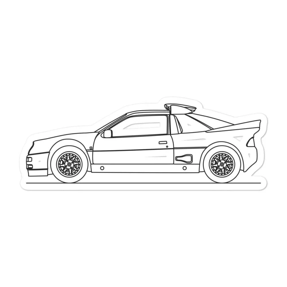 Ford RS200 Silhouette Sticker