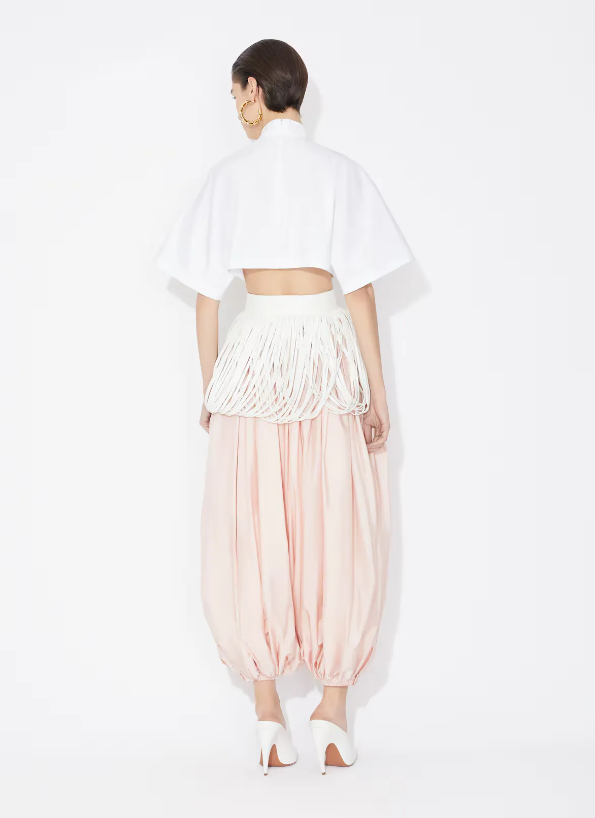 Fringed Leather Belt