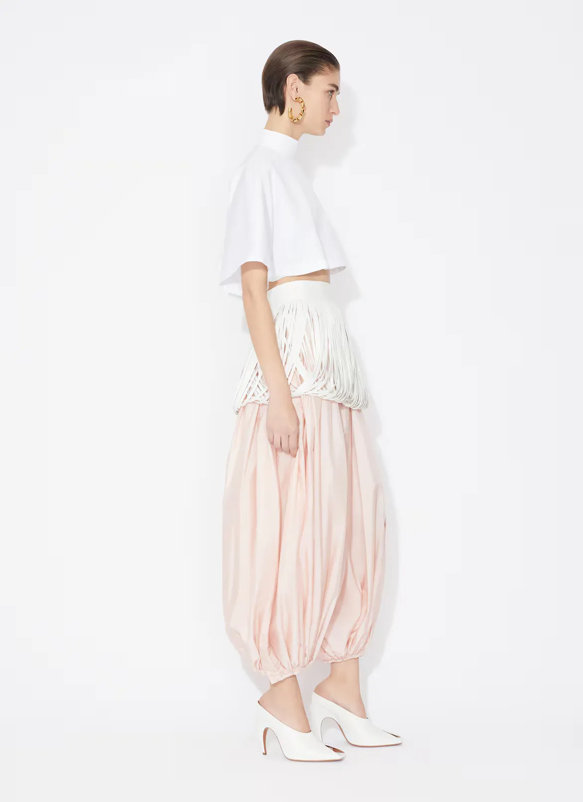 Fringed Leather Belt