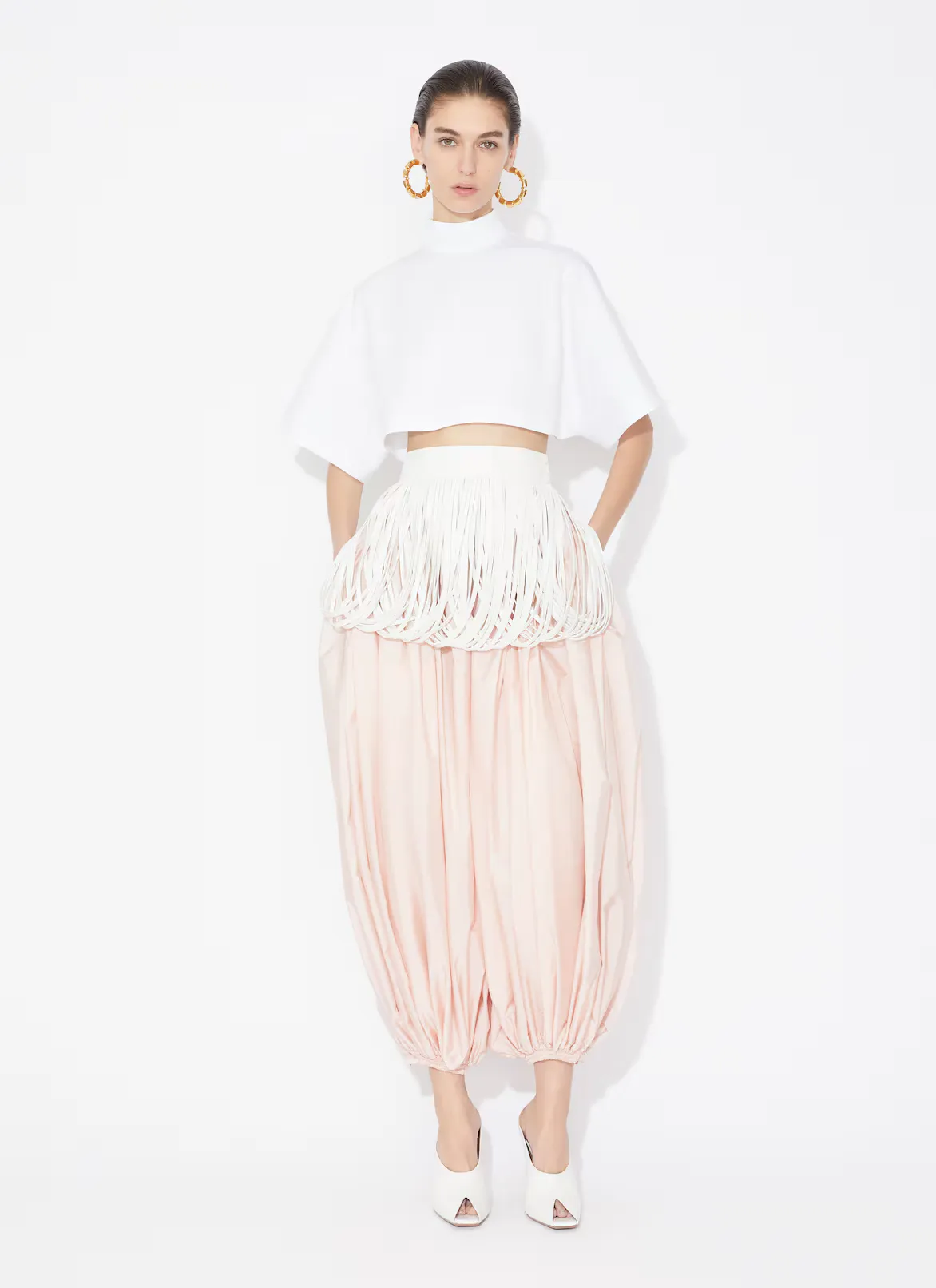 Fringed Leather Belt