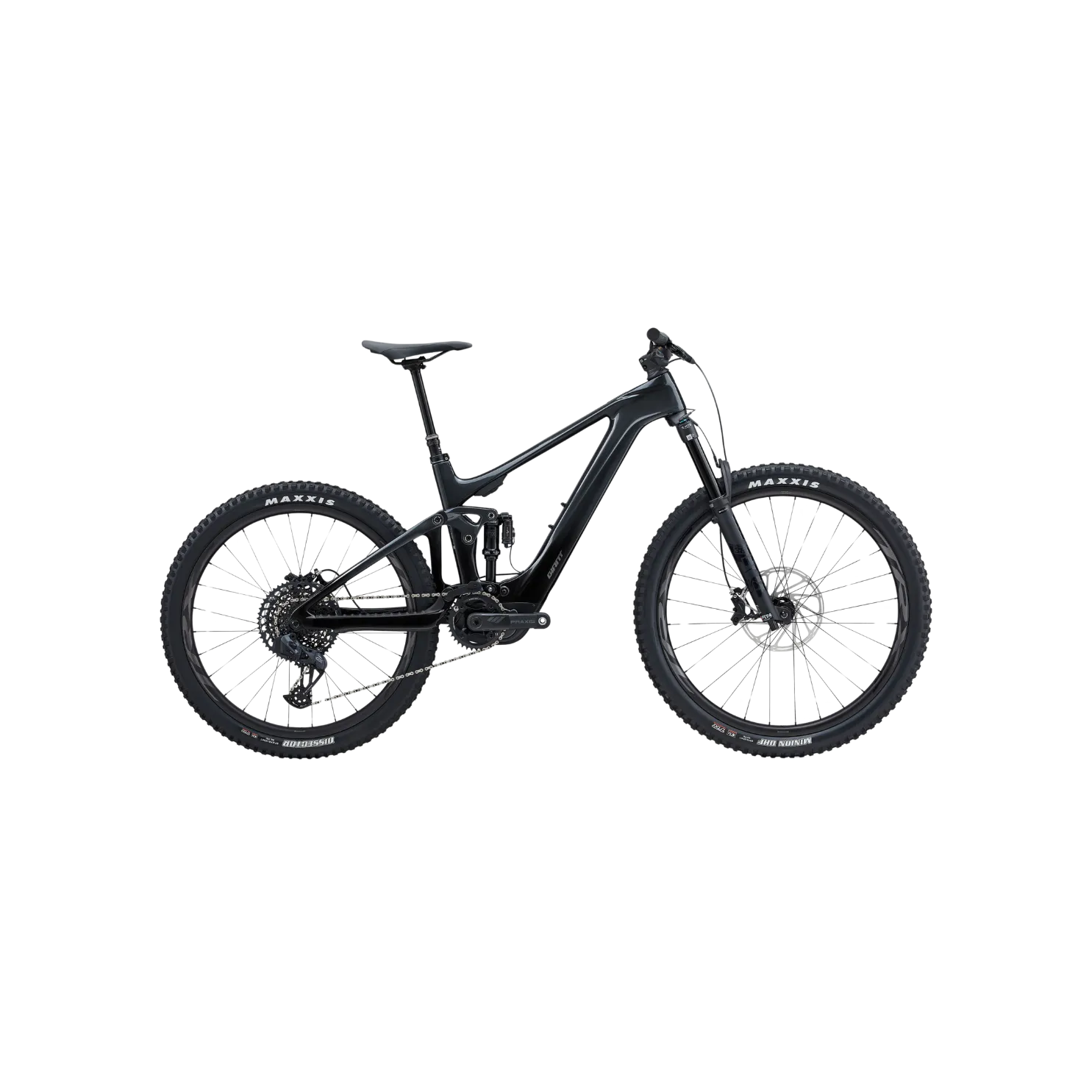 Giant Trance X Advanced E  1 Mountain Bike - Gunmetal Black/Black