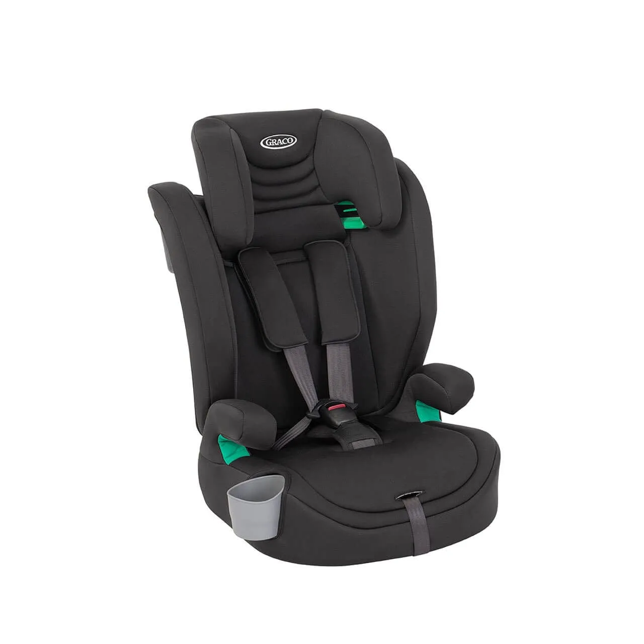 Graco Eldura R129 Highback Booster in Midnight