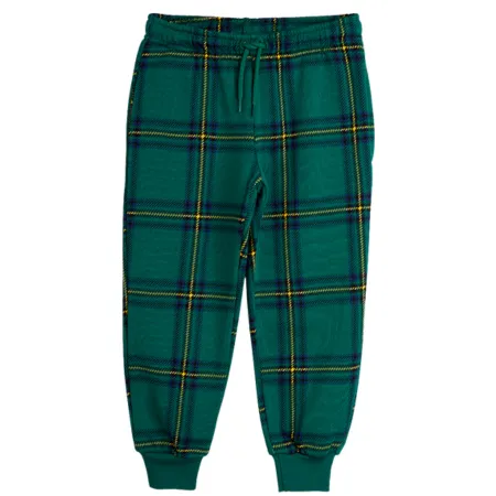 Green Check Joggers