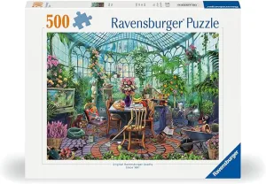 Greenhouse Morning Jigsaw Puzzle